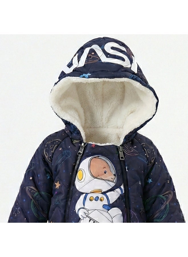 Newborn Nasa Double Face Jumpsuit - Image 3